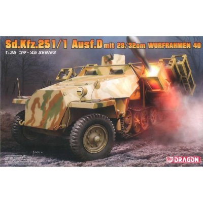 Dragon Sd.Kfz.251 1 Ausf.D with 28 32 cm Wurfrahmen 40 6861 1:35 – Sleviste.cz