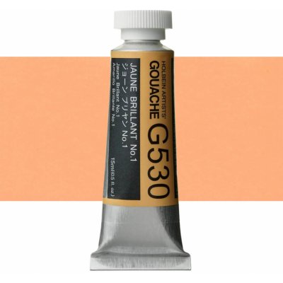 Holbein kvašová barva 15 ml Jaune Brilant no.1 – Hledejceny.cz