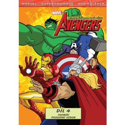 Avengers: Nejmocnější hrdinové světa 4 DVD – Zboží Mobilmania