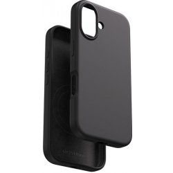 Vention Liquid Silicone Case for iPhone 16 with MagSafe Black KUHB0-10