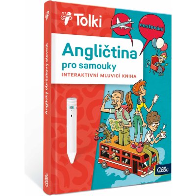 ALBI Tolki Kniha Aj pro samouky - Albi – Zboží Mobilmania