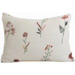 MKLuzkoviny.cz Mušelínový povlak béžový / vlčí máky 40 x 60 cm – Hledejceny.cz