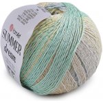 Pletací příze Summer Dream (100g) varianta modrá světlá - zelená – Zboží Dáma