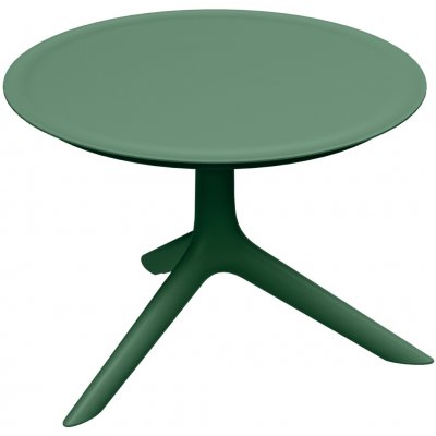 Lazy Momo Kávový stolek mini oval RIMO 593x570x405 mm Tmavě zelená – Hledejceny.cz