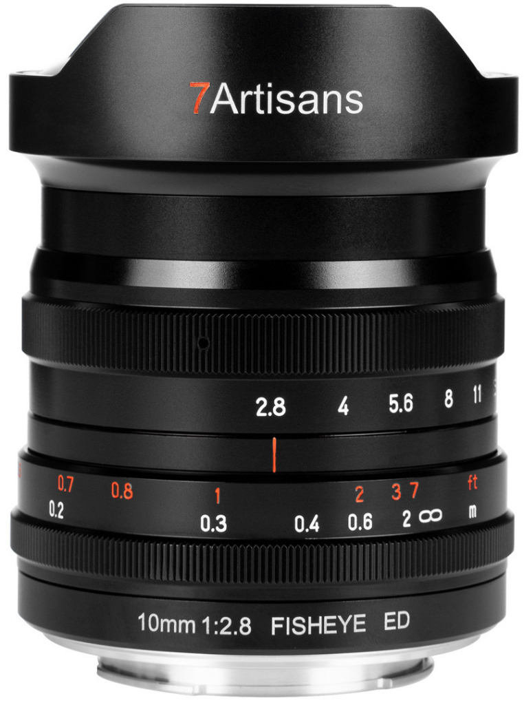 7Artisans 10 mm f/2.8 Fisheye ED Canon RF