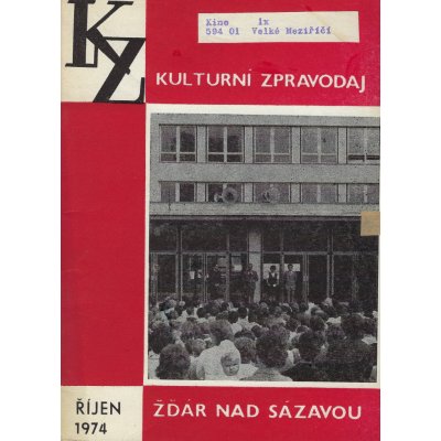 Kulturní zpravodaj Žďár nad Sázavou říjen 1974 – Zbozi.Blesk.cz