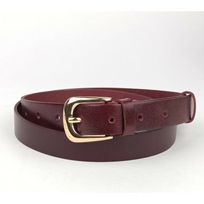 Penny Belts dámský opasek vínový – Sleviste.cz