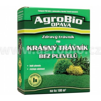 AgroBio PRO krásný trávník bez plevelů 1x40 ml + 1x50 ml