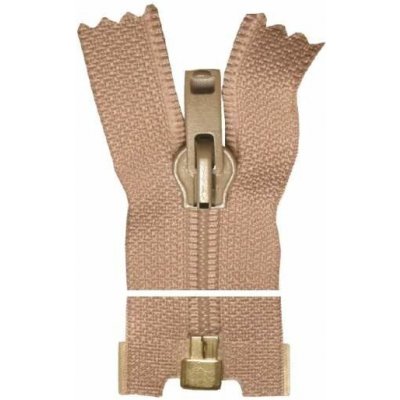 Spirálový zip, dělitelný - 65cm - starorůžový - Koh-i-noor - BALENÍ 10 ks – Hledejceny.cz