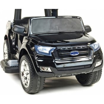 Daimex autíčko Ford Ranger s vodící tyčí pro nejmenší 6V metalíza černá