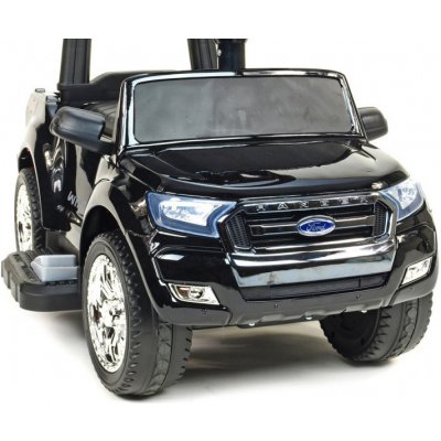 Daimex autíčko Ford Ranger s vodící tyčí pro nejmenší 6V metalíza černá – Zboží Mobilmania