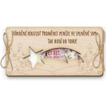 Dřevěná obálka Kometa 20x10cm – Zboží Živě