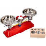 Goki kovová váha se 7 těžítky – Zboží Mobilmania