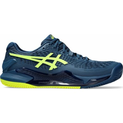 Asics Gel-Resolution 9 Clay - mako blue/safety yellow – Zboží Dáma