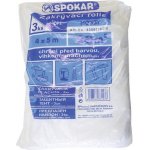 Spokar zakrývací fólie na malování, 5 µ, 20 m2, 4 × 5 m, 3 ks – HobbyKompas.cz