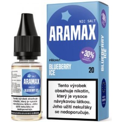 Ritchy Aramax Salt Blueberry Ice 10 ml 10 mg – Hledejceny.cz