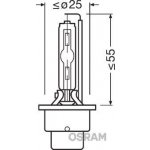 OSRAM xenonová výbojka D2S XENARC ULTRALIFE 12/24V 35W P32d-2 4300K (Krabička 1ks) 66240ULT | Zboží Auto