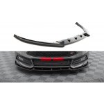 Maxton Design spoiler pod přední nárazník ver.4 pro Ford Focus ST Mk3 Facelift, černý lesklý plast ABS – Hledejceny.cz