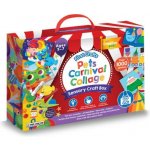 CREATIVE MY BOX® Kreativní kolážová senzorická sada Zvířátka z karnevalu – Hledejceny.cz