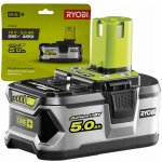 Ryobi RB18L50 18V 5Ah Li-on – Zboží Mobilmania