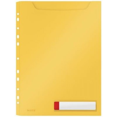 Desky velkokapacitní Leitz Cosy A4, neprůhledný PP, 3 ks, teplá žlutá 46680019 – Zboží Živě