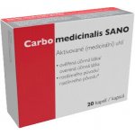 Carbo medicinalis SANO 20 kapslí – Hledejceny.cz