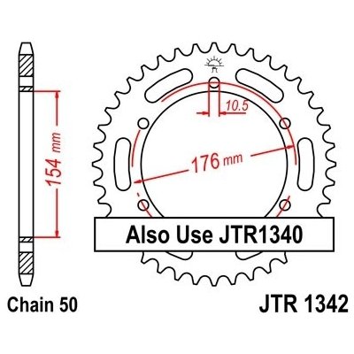 JT Sprockets JTR 1342-43 – Hledejceny.cz