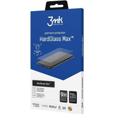 3mk HardGlass MAX pro Apple iPhone X, XS černá 5901571126241 – Zbozi.Blesk.cz