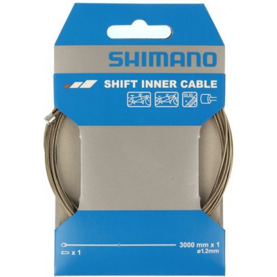 Shimano lanko Řadící 1,2mm x 3,0m Nerezové lanko – Zboží Mobilmania