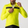 Cyklistický dres Castelli Puro 3 FZ yellow fluo