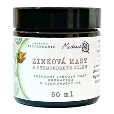 Medarek Zinková mast s redmondským jílem 30 ml