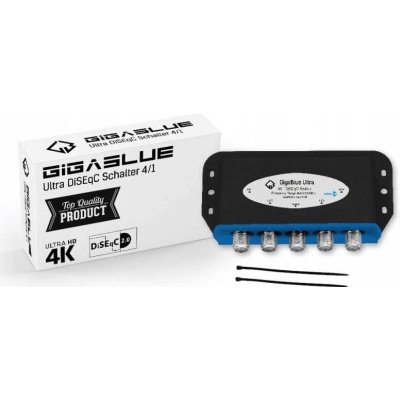 PŘEPÍNAČ GIGABLUE MULTISWITCH DISEQC 4/1 SAT – Hledejceny.cz