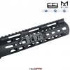 Doplněk Airsoftové výstroje Nicoarms SPLIT-3Slot hliníková lišta Keymod / M-LOK 79 x 21 mm