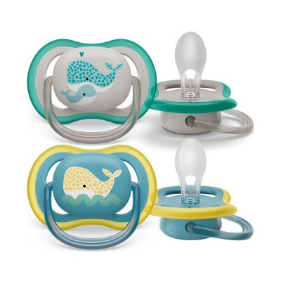 Philips AVENT Dudlík Ultra air velryba – Zboží Dáma