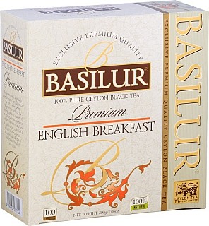 Basilur Premium English Breakfast 100 x 2 g