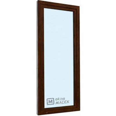 Kömmerling balkonové dveře 70 AD OS levé tmavý dub/bílá 70 x 210 cm jednostranná klika + madýlko + PVC rám – Hledejceny.cz