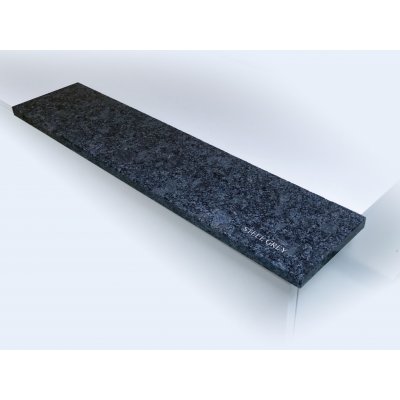 TONE OF STONE Venkovní kamenný žulový parapet - Žula Steel Grey - lesk, 500x300x20 mm – HobbyKompas.cz