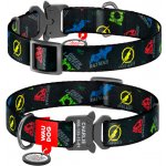 Waudog Obojek nylonový DC Justice League Fastex QR – Zboží Mobilmania