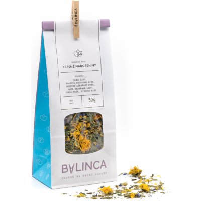 Bylinca Bylinný čaj KRÁSNÉ NAROZENINY 60 g – Zbozi.Blesk.cz