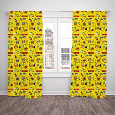 IMPAR Závěsy Boom (Rozměr : 140x250, Materiál: Blackout) – Hledejceny.cz