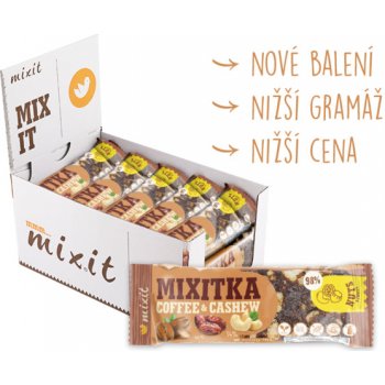 Mixit Mixitka bez lepku káva a kešu 44 g