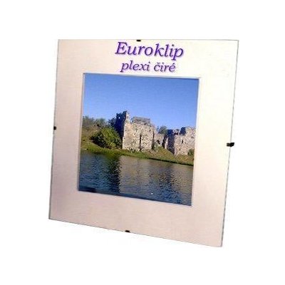 Euroklip, fotorámeček, plexi 30x30