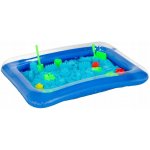 KIK Kinetický písek v krabici 2kg formičky modré – Sleviste.cz