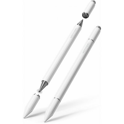 Vention 3-in-1 magnetic touch pen aluminum alloy - white KQLW0 – Zboží Živě