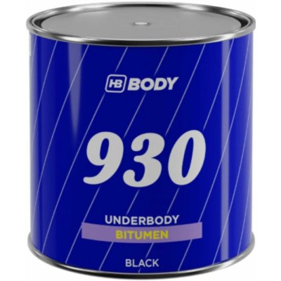 HB BODY 930 nátěr na podvozky 2.5 kg Černá – Sleviste.cz