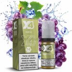 X4 Bar Juice Grape Ice 10 ml 10 mg – Zboží Dáma