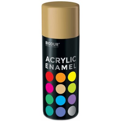Biodur Akrylový email ve spreji - béžová 400 ml/RAL 1001 | Zboží Auto