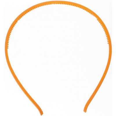 Ewena Tenká čelenka Klasik (0,5 cm) oranžová – Zboží Mobilmania