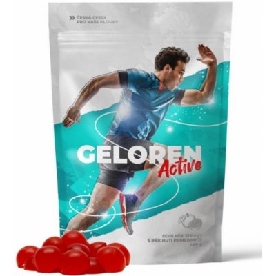 Geloren Active červený pomeranč kloubní výživa 400 g 90 želé – Sleviste.cz