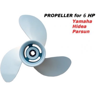 Propeller - lodní šroub 6 HP, Hidea, Yamaha, Parsun – Zboží Mobilmania